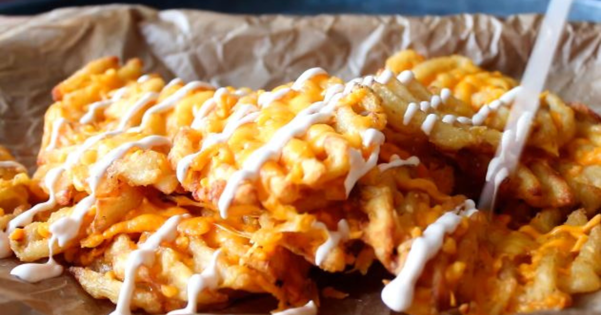 recipes with waffle fries
